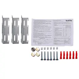 Радіатор сталевий панельний Kalite 33 низ/справа 300x1800 (без INNER) 000022660, Білий - мініатюра 2