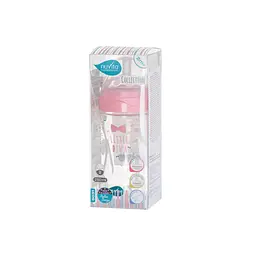 Дитяча пляшечка Nuvita 6031 Mimic Collection антиколікова 3+ 250 мл рожева NV6031ROSA - мініатюра 3