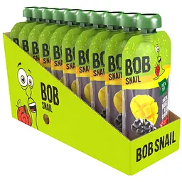 Пюре фруктове Bob Snail Манго-чорна смородина 120 г - мініатюра 2