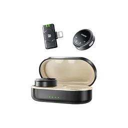 Бездротова мікрофонна система Remax Magnetic Wireless Lavalier Microphone 2 in 1 K16 iPhone