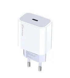 Мережевий зарядний пристрій Grand-X (1xUSB-C 20W) QC4.0, PD 3.0, FCP, AFC Білий (CH-770)