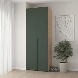 Шафа для одягу з однією штангою С-8.1 Дуб крафт/Камуфляж Idea