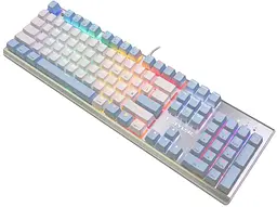 Клавіатура A4Tech Fstyler FS100 USB Blue (FS100 (Icy Blue)) - мініатюра 3