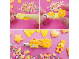 Набір для творчості VLADI TOYS Клей з кабашонами. Заколки жовті VT4600-02 - мініатюра 3