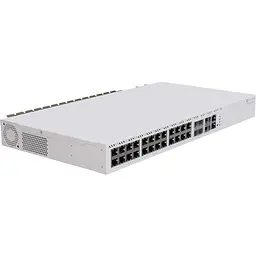 Комутатор MikroTik CRS326-4C+20G+2Q+RM 20x2.5G 4xCombo 10G Ethernet/SFP+ 2x40G QSFP+ (CRS326-4C+20G+2Q+RM) - мініатюра 2