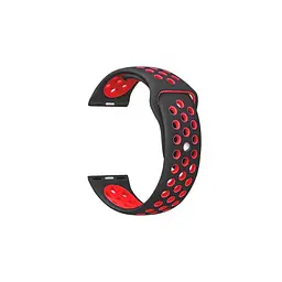 Ремінець Nike Sport 22 mm Watch Gear S3/Xiaomi Amazfit Black/Red