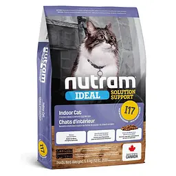 Корм холістик Nutram Ideal Solution Support Indoor Cat 5.4 кг для котів на домашньому утриманні