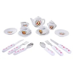 Дитячий набір посуду Tea set 868-E6-3 порцеляна, 17 предметів - мініатюра 2