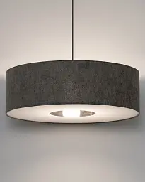 Підвісний світильник, люстра Nowodvorski 11675 Lago L E27 1x25W IP20 сірий - мініатюра 2
