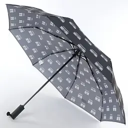 Жіноча складана парасолька повний автомат Art Rain 100 см чорна - мініатюра 3
