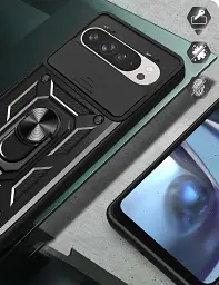 Панель BeCover Military для Google Pixel 9 Pro Black (712186) - мініатюра 4