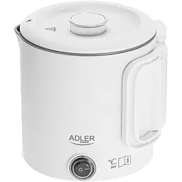 Електрочайник Adler AD 1388w дорожній 650Вт/ 0.8л/ подвійні стінки/ автовимкнення/ білий - мініатюра 2
