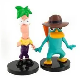 Іграшки фігурки Phineas & Ferb (Фінес і Ферб) 4 шт - мініатюра 3