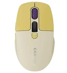 Миша Canyon MW-26 LCD Silent Dual Mode Wireless Yellow (CNS-CMSW26Y)
