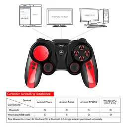 Бездротовий ігровий геймпад джойстик для смартфона Bluetooth Gamepad для iOS Android iPega PG-9089 - мініатюра 5