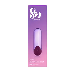 Вібратор So Divine Cosmo Mini Rechargeable Bullet 7.6 см (фіолетовий) - мініатюра 4