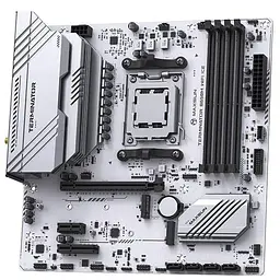 Материнська плата Maxsun Terminator B650M WIFI ICE (MS-TERMINATOR B650M WIFI ICE) (Socket AM5, AMD B650, Micro-ATX) - мініатюра 2