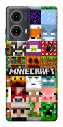 Чохол Demsky Minecraft collage для Motorola Moto G85