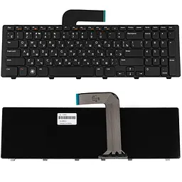 Клавіатура для ноутбука DELL (Inspiron: 5720 7720 N7110 Vostro: 3750 XPS: L702X) rus чорний