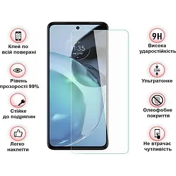 Захисне скло BeCover для Motorola Moto G52 / G82 3D Crystal Clear Glass (709736) - мініатюра 3