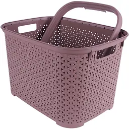 Кошик Diomedea без кришки з рамкою 30 л темно-пудровий (К4-803) - мініатюра 2