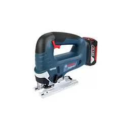 Електролобзик Bosch GST 185-LI, 18В, 4Аг, 0-3500 об/хв, хід 26мм, кейс (0.601.5B3.023) - мініатюра 1