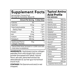 Колаген Sport Research Marine Collagen Dark Chocolate 426 г - мініатюра 2