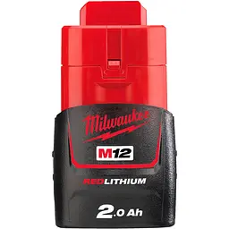 Акумулятор до електроінструменту + зарядний пристрій Milwaukee M12 NRG-201 [4933451900] [99360] - мініатюра 2