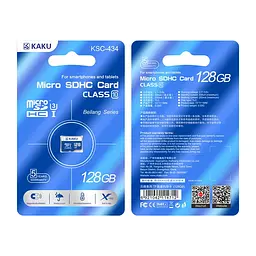 Карта пам'яті microSD Kakusiga Ultra UHS-1 Class 10 R100Mb/s 128Gb (KSC-434-128G) - мініатюра 4