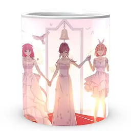 Кухоль GeekLand The Quintessential Quintuplets П'ять наречених QQ 02.11 330 мл білий - мініатюра 2
