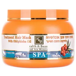 Маска для всіх типів волосся Health&BeautyTreatment Hair Mask With Obliphica Oil 250 мл - мініатюра 2