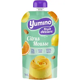 Фруктовий десерт Yumino Citrus Mousse 160 г 