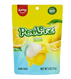 Желейні цукерки Amos Peelerz Lemon 170г
