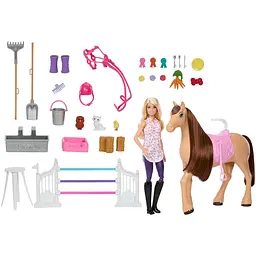 Набір Barbie Чудова стайня для конячки (HXJ44) - мініатюра 6