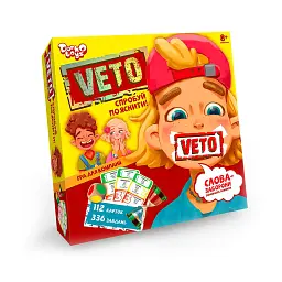 Гра настільна Danko Toys "Veto" VETO-01-01U