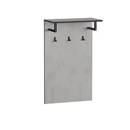 Вішалка для одягу Moreli Forte F-0001 в стилі Loft 550х900х280мм Бетон Тефра