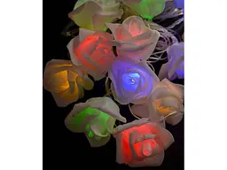 Гірлянда КИТАЙ Фігурки 12LED КВІТИ мульті 5м+перехідник 1652-01