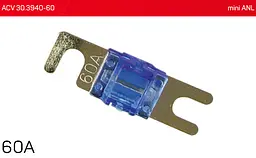 Запобіжник mini ANL 60А (1 шт.) ACV 30.3940-60 - мініатюра 2