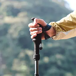 Трекінгова палиця Naturehike CNK2450DS012, 115-135 см, синя - мініатюра 7