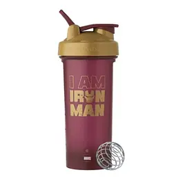 Шейкер спортивний (пляшка) BlenderBottle Classic Loop PRO 28oz/820ml Marvel Iron Man (600561) (Loop_PRO_28oz_Iron_Man) - мініатюра 1