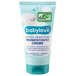 Дитячий захисний крем Babylove Wundschutzcreme Ultra Sensitive для зони підгузків, 75 мл