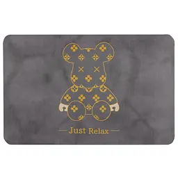 Вологопоглинаючий килимок Sticker Wall Just Relax 38 x 58CM x 3MM D SW-00001567