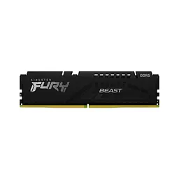 Модуль пам'яті для комп'ютера DDR5 64GB (2x32GB) 5600 MHz Fury Beast Black Kingston Fury (ex.HyperX) (KF556C36BBE2K2-64) - мініатюра 3
