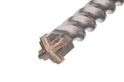 Бур хвостовик SDS max по бетону для перфоратора Intertool 18 х 1000 мм Quadro - мініатюра 2