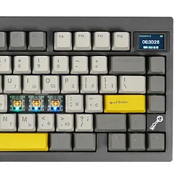 Клавіатура Epomaker TH80 PRO V2 Sea Salt Silent Black механічна бездротова (TH80-PROV2-B-SS) - мініатюра 3