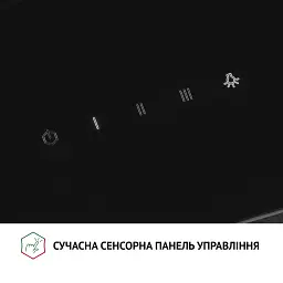 Витяжка декоративна похила Perfelli DNS 6482 D 850 BL LED - мініатюра 7