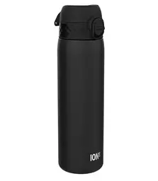 Пляшка для води металева ION8 600 мл Stainless Steel Black (I8SS600BLK) - мініатюра 1