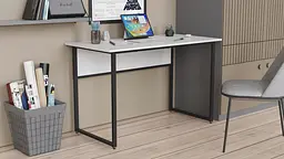 Комп'ютерний стіл Ferrum-decor Коді 75x120x60 чорний ДСП Білий 16мм (FRD-103741) - мініатюра 3
