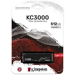 Накопичувач SSD Kingston m.2 NVMe 512Gb KC3000 480 500 (SKC3000S/512G) - мініатюра 3