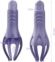 Чоловічий мастурбатор LOCOGO Penis Trainer Massager — вакуумний тренажер з вібрацією на 10 режимів - мініатюра 2